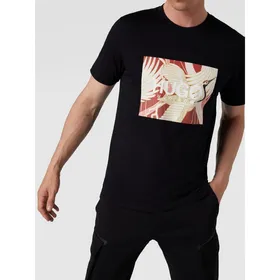 HUGO T-shirt z nadrukowanym motywem model ‘Dolive’