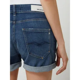 Replay Szorty jeansowe z dodatkiem streczu model ‘Anyta’
