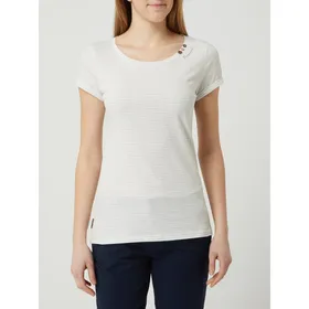 Ragwear T-shirt ze wzorem w paski model ‘Florah’