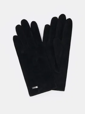 Czarne rękawiczki - Czarny
