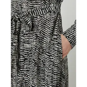 BOSS Casualwear Sukienka koszulowa z mieszanki wiskozy i jedwabiu model ‘Delkas’
