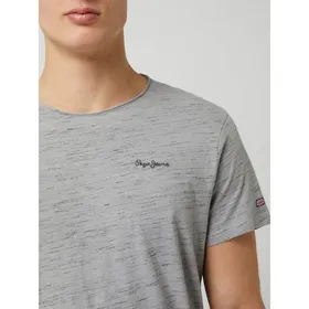 Pepe Jeans T-shirt o kroju regular fit z wyhaftowanym logo model ‘Paul’
