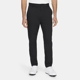 Męskie spodnie chino o dopasowanym kroju do golfa Nike Dri-FIT UV - Czerń