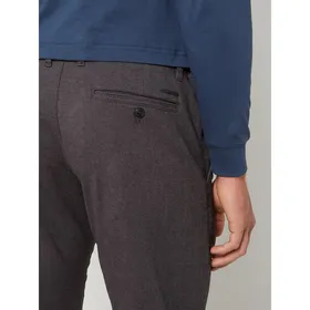 MCNEAL Spodnie o kroju regular fit z paskiem model ‘John’