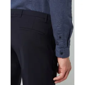Drykorn Spodnie do garnituru o kroju slim fit z żywej wełny model ‘Foot’
