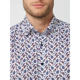 OLYMP Koszula biznesowa o kroju modern fit z tkaniny Oxford