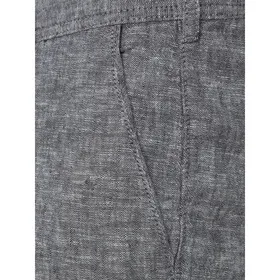 MCNEAL Spodnie materiałowe z mieszanki lnu i bawełny model ‘Luigi’