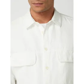 Drykorn Koszula lniana o kroju regular fit z kieszeniami na piersi model ‘Seled’