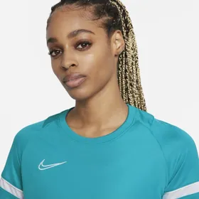Damska koszulka piłkarska Nike Dri-FIT Academy - Niebieski