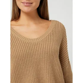 Set Sweter o kroju oversized z mieszanki bawełny