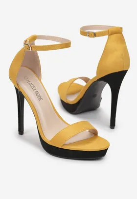 Żółte Sandały