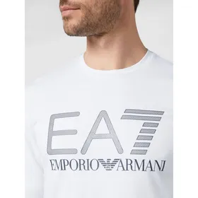 EA7 Emporio Armani Bluzka z długim rękawem i nadrukiem z logo
