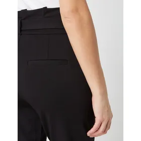 Vero Moda Spodnie typu paperbag z paskiem