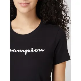 CHAMPION T-shirt o kroju regular fit z nadrukiem z logo