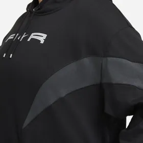 Damska bluza z kapturem Nike Air (duże rozmiary) - Czerń
