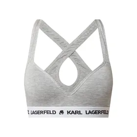 Karl Lagerfeld Stanik z mieszanki lyocellu i elastanu – watowany