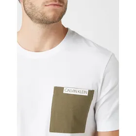 CK Calvin Klein T-shirt z bawełny