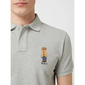 Polo Ralph Lauren Koszulka polo o kroju custom slim fit z haftem ‘Polo Bear’