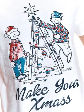 T-shirt z motywem świątecznym