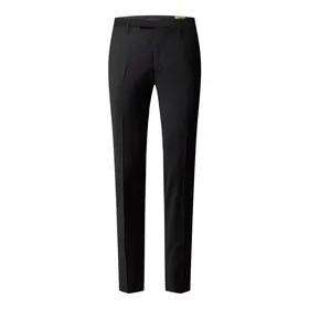 Cinque Spodnie do garnituru o kroju super slim fit z dodatkiem żywej wełny model ‘Cicastello’ ‘CIPOWERSTRETCH’