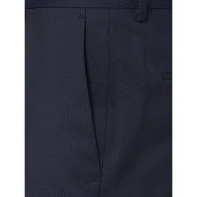 HUGO Spodnie do garnituru o kroju regular fit z mieszanki żywej wełny i jedwabiu model ‘Griffin’