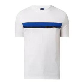 BOSS T-shirt z bawełny model ‘Tiburt’ BOSS x Porsche