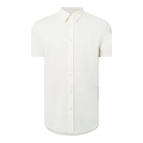 Drykorn Koszula casualowa o kroju slim fit z dodatkiem streczu i krótkim rękawem model ‘Fenno’ – ‘Drynamic’