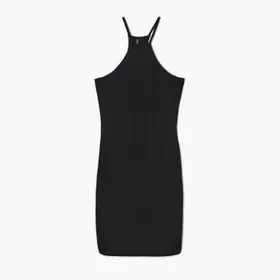 Czarna sukienka mini - Czarny