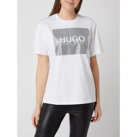 HUGO T-shirt z logo model ‘The Boyfriend Tee’