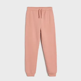Spodnie dresowe jogger - Różowy