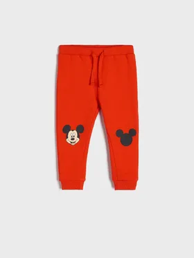 Spodnie dresowe Myszka Miki - Czerwony