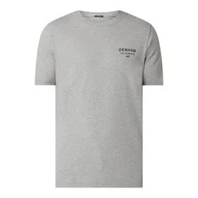 Denham T-shirt o kroju slim fit z logo model ‘Adams’