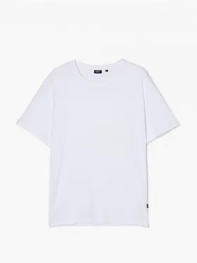 Biała koszulka basic UNISEX