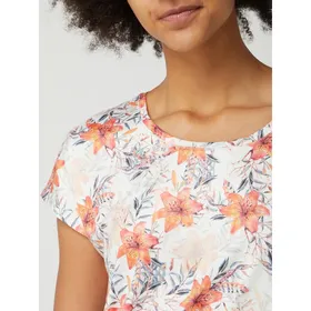 Montego T-shirt z kwiatowym wzorem