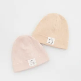 Bawełniana czapka Muminki 2 pack - Różowy