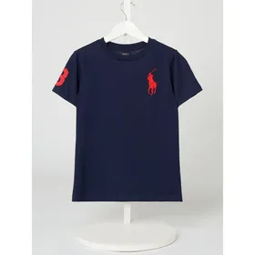 Polo Ralph Lauren Kids T-shirt z wyhaftowanym logo