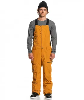 Męskie spodnie narciarskie QUIKSILVER Utility - żółte