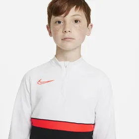 Treningowa koszulka piłkarska dla dużych dzieci Nike Dri-FIT Academy - Czerń