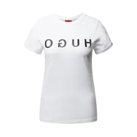HUGO T-shirt z bawełny ekologicznej model ‘The Hugo Tee’