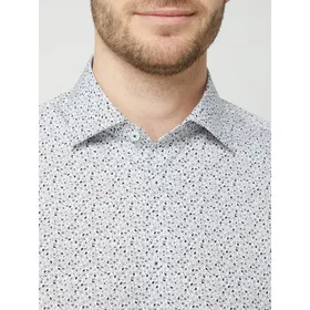 SEIDENSTICKER Koszula biznesowa o kroju slim fit z popeliny z krótkim rękawem