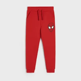 Spodnie dresowe jogger Spiderman - Czerwony