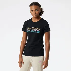 Koszulka New Balance WT21507BK – czarna