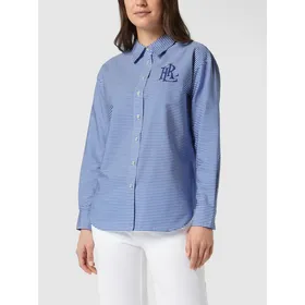 Lauren Ralph Lauren Bluzka koszulowa ze wzorem w paski