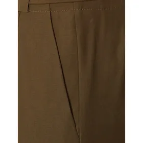 Jake*s Collection Spodnie z zakładkami i paskiem