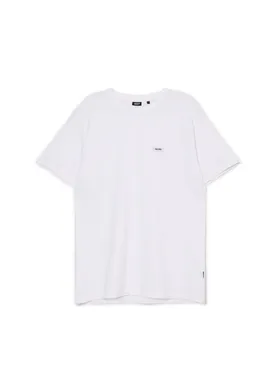 Biały t-shirt z aplikacją Biały