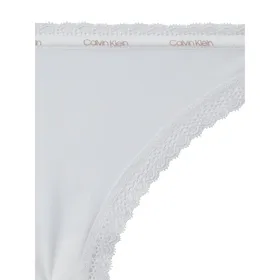 Calvin Klein Underwear Figi z obszyciem koronką