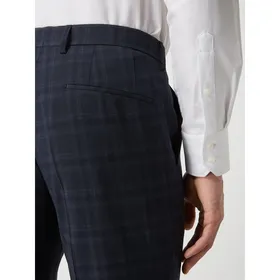 HUGO Spodnie do garnituru o kroju slim fit z dodatkiem streczu model ‘Getlin’