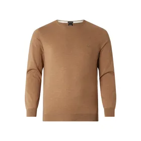 BOSS Sweter z żywej wełny model ‘Botto’