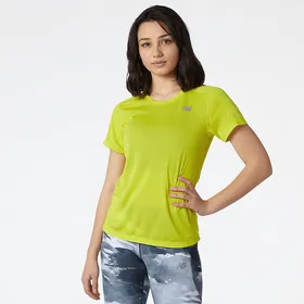 Koszulka New Balance WT01234SYR – żółta