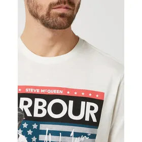 Barbour International™ T-shirt z dżerseju slub Barbour International x Steve McQueen™